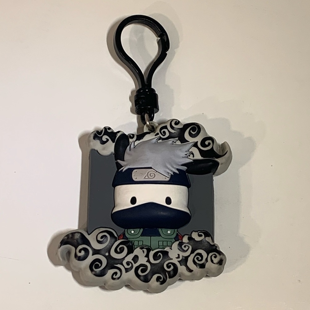 NARUTO SHIPPUDEN SANRIO HELLO KITTY POCHACCO KAKASHI FIGURAL BAG CLIP KEYCHAIN